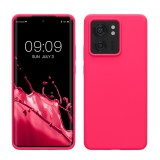 Husa Kwmobile pentru Motorola Edge 40, Roz, Silicon, KWM0000197B008C, Carcasa