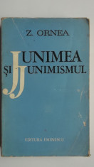 Z. Ornea - Junimea și junimismul, 1975 foto