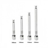 Set 4 prelungitoare 1/4 pentru clichet CR-V 50mm, 100mm, 150mm, 250mm, Oem