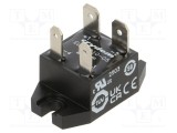 Releu semiconductor SENSATA CRYDOM EL DC 4-8V 10A 3-100V DC pe panou