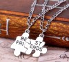 Set Pandantiv / Colier / Lantisor - BFF BEST FRIENDS - Puzzle