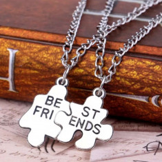 Set Pandantiv / Colier / Lantisor - BFF BEST FRIENDS - Puzzle