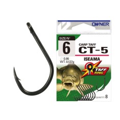 Owner - Carlige Carp Iseama CT-5, 9 buc/plic - Nr. 6