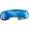Furtun aer comprimat spiralat Gude 41400, 5 m, 5 mm