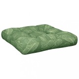 Cumpara ieftin Perna pentru paleti model frunze 58x58x10 cm, tesatura Oxford