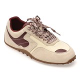 Pantofi sport GRYXX bej, 8111, din piele ecologica