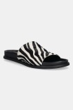 Vagabond Shoemakers papuci din piele EFFIE culoarea negru, 5922-461-87