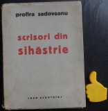 Scrisori din sihastrie Profira Sadoveanu