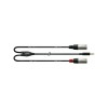 Cablu 3.5st-2XLR t-t 3m Cordial CFY 3 WMM