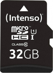 Card de memorie Intenso R45 Premium 32GB MicroSDHC Clasa 10 UHS-I U1 + Adaptor SD foto