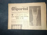 ZIARUL SPORTUL 22 IULIE 1981 NADIA COMANECI