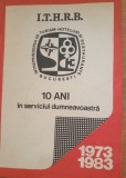 ITHRB. 10 ani in serviciul dumneavoastră