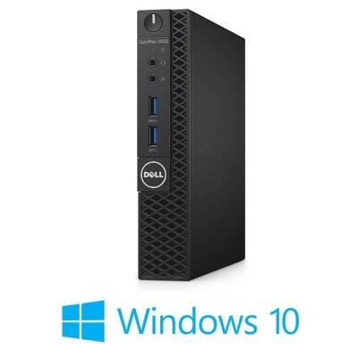 Mini PC Dell OptiPlex 3050, Intel i3-7100T, 8GB DDR4, 256GB SSD, Win 10 Home foto