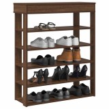 vidaXL Pantofar, stejar maro, 80x30x98 cm, lemn prelucrat