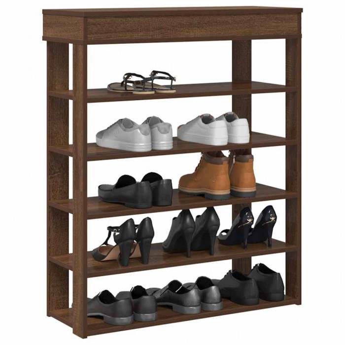 vidaXL Pantofar, stejar maro, 80x30x98 cm, lemn prelucrat 859938
