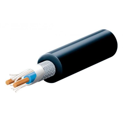 Cablu microfon Stereo 2 fire x 0.35mm2 ecranat Home MC 625/BK foto