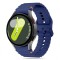 Curea Tech-Protect Silicone Sport pentru Samsung Galaxy Watch7 / Watch FE / Watch6 / Watch5 / Watch4 Series, Bleumarin