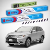 Cumpara ieftin Ștergătoare Mitsubishi Outlander III (GG/GF) 2012-2021 | Set Față și Spate Flat Premium &ndash; TeamCar&reg;
