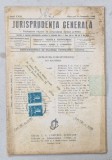 JURISPRUDENTA GENERALA , PUBLICATIUNE TRILUNARA DE JURISPRUDENTA ROMANA SI STREINA , NR.1, 1945