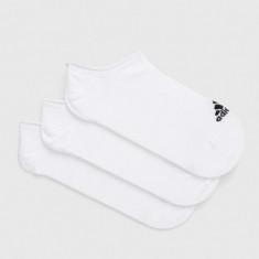 adidas Performance șosete 3-pack culoarea alb HT3463