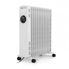 Klarstein Thermaxx Heatstream, radiator cu ulei, 2500 W, 5 - 35 ? C, 24 de ore cronometru, alb foto