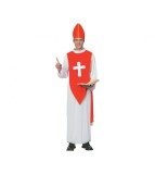 Costum Episcop pentru Adulti cu Roba, Palarie si Curea Marimea 52