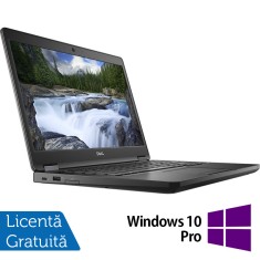 Laptop Refurbished Dell Latitude 5491, Intel Core i5-8400H 2.50GHz, 8GB DDR4, 240GB SSD, 14 Inch, Fara Webcam + Windows 10 Pro NewTechnology Media foto