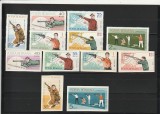 1965 LP 608 LP 608 a CAMPIONATELE EUROPENE DE TIR DANTELAT + NEDANTELAT SERII MNH