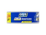 Banda adeziva CEYS tip duct tape (banda americana), 50 m x 50 mm