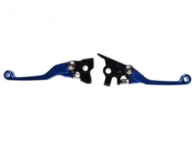 Set 2 manete frana si ambreiaj reglabile cross Ktm EXC250/350/450/450SX, Husqvar... Cod Produs: MX_NEW CND0005BU foto