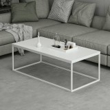 Cumpara ieftin Masuta de Cafea Tiger - White, Alb, 120x42x60 cm
