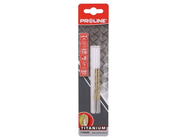 Drill Bit for Metal 4.2mm 2pcs