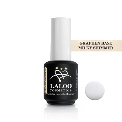 Bază Grafen Milky Shimmer 15ml Laloo foto
