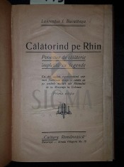 CALATORIND PE RHIN, 1929 foto