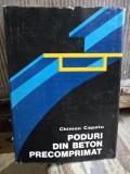 PODURI DIN BETON PRECOMPRIMAT DE CHIMON CAPATU , 1983