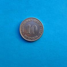 10 Pfennig 1914 Lit. A -Germania-stare buna