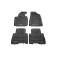 Set covorase auto din cauciuc KIA SORENTO (XM), 10.2012-12.2014, presuri tip tavita, negru