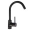 Baterie de bucatarie BLANCO 526649 MIDA, presiune mare, negru mat - RESIGILAT