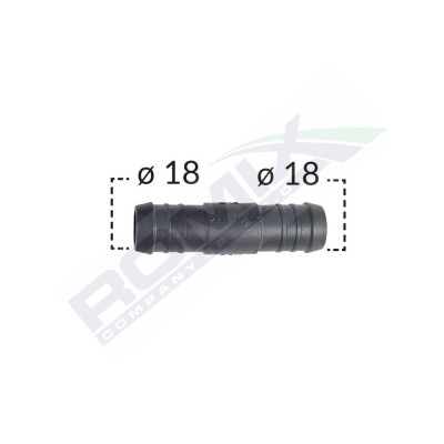 CONECTOR LINIAR FURTUN CONDUCTE DIAMETRU 18 MM SET 5 BUC 62318 foto