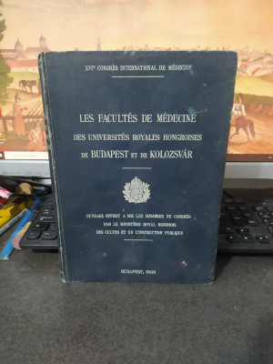 Les Facultes de Medecine de Budapest et de Kolozsvar Cluj Napoca, 1909, 040 foto