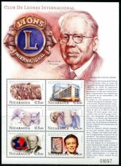 NICARAGUA 2000 ORGANIZATII MONDIALE LIONS CLUB foto