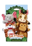 Set 4 papusi de mana Zoo Melissa and Doug, Melissa &amp; Doug