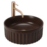 Lavoar pe blat DUO Espresso Matt, REA