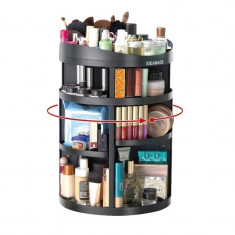 Organizator cosmetice rotativ 360 grade foto