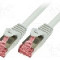 Cablu patch cord, Cat 6, lungime 0.25m, S/FTP, LOGILINK - CQ2011S