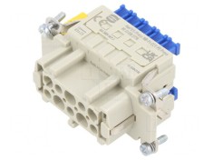 Conector HDC Inserturi Contact Mamă Han ES Press PIN 10