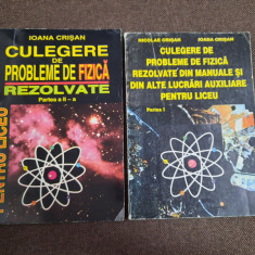 Nicolae Crisan – Culegere de probleme de fizica rezolvate din manuale 2 VOLUME