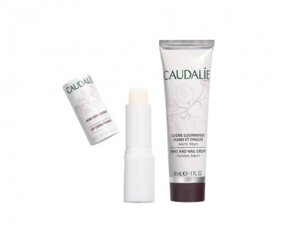 Set Caudalie Winter Duo Thedes Vignes ( Hand Nails Cream 30Ml+LipBalm 4,5G) foto