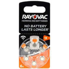 Baterii pentru proteze auditive RAYOVAC 13 Acoustic PR 48 Zinc-Aer 6 baterii / set foto