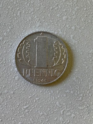 Moneda 1 PFENNIG - 1968 - Germania - KM 8 (253) foto